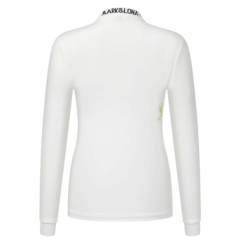 Golf Apparel Women's Autumn Long Sleeve Slim Stretch Golf Top Size S-XL