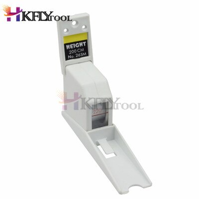 2 m Stadiometer ścienny wzrost wzrost miernik działanie Dom gabinet wykorzystanie dorosłych dzieci władca wysokość pomiaru pomiar taśmój: biały