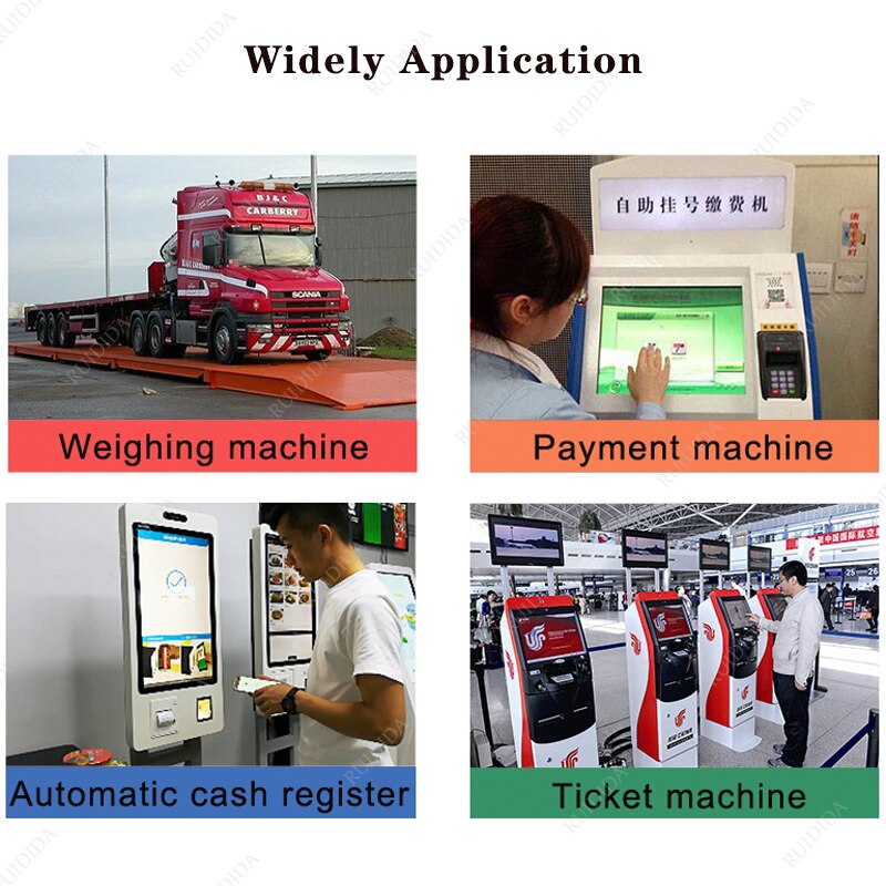 58Mm Mini Thermische Embedded Pos Ontvangst Printer Atm Ticket Parallel Panel Printer Usb Ttl RS232 Kiosk Printer Barcode Arduino