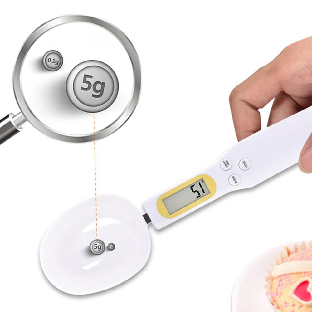 Cuchara electrónica para medir leche en polvo, cuchara medidora, cucharas digitales de medición precisa: Default Title
