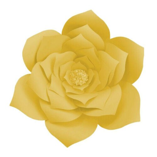 AA 30cm Paper Flower Backdrop Wall 30 cm Giant Rose Flowers DIY Wedding Party Decor: O