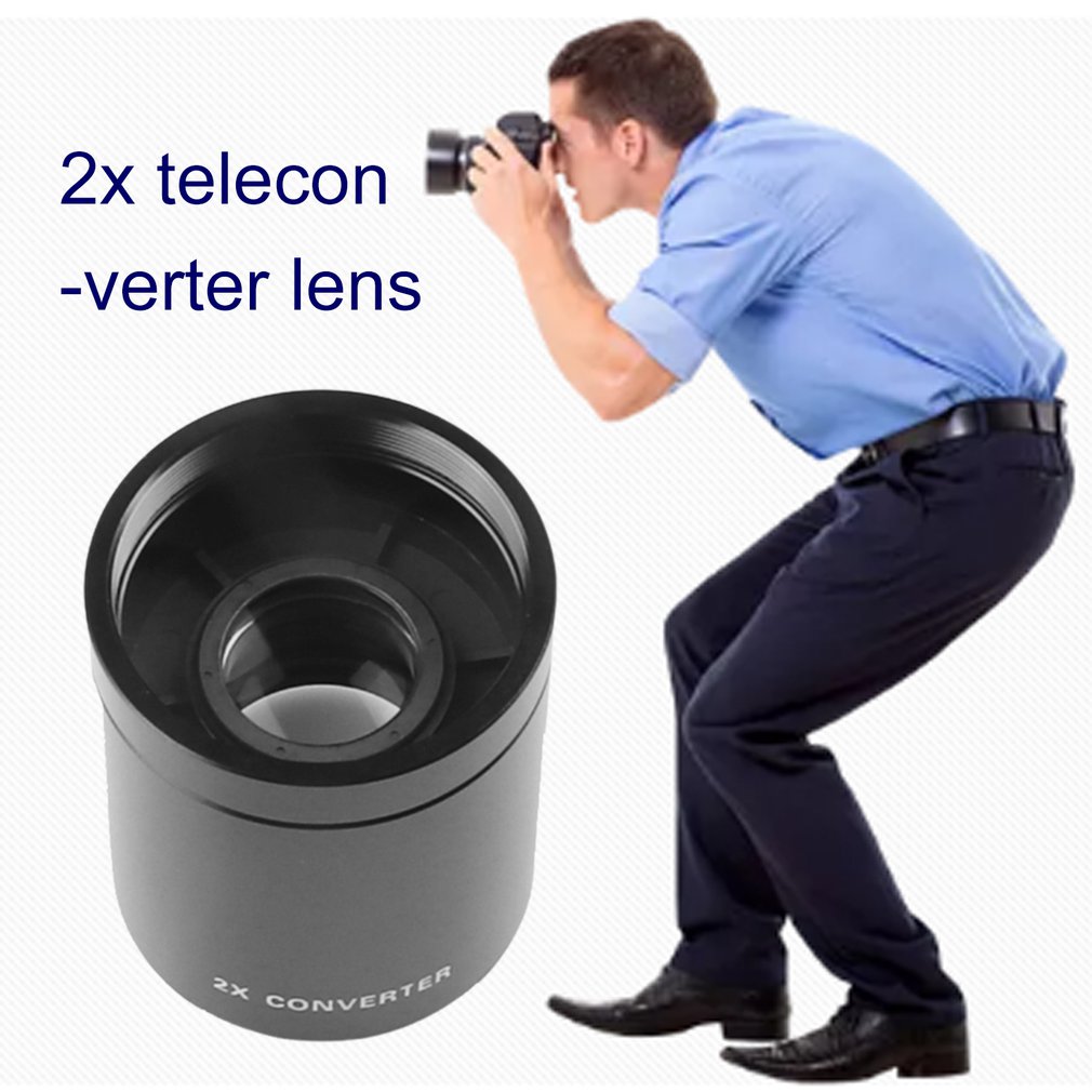 T2 adaptador 2x adaptador para telescopios oculares estrella diagonales Barlow lentes para varios adaptadores teleconversor