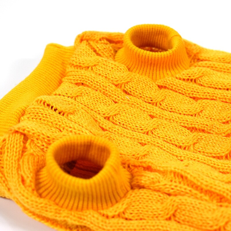 Koiran vaatteet chihuahua lemmikkikoirat neuleet koiran villapaita pentu lämmin takki neulottu koiran vaatteet talvi koiran puku vaatteet