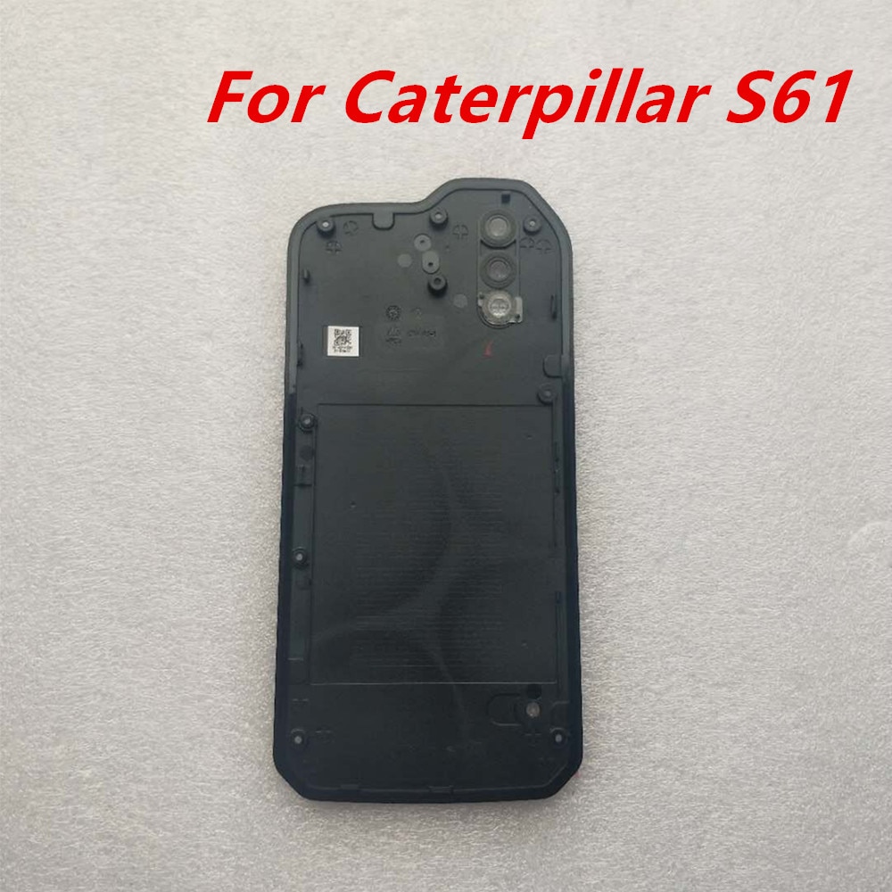 Original For Caterpillar CAT S61 Protective Back Battery Cover Housings Case Durable Mobile Frame For Caterpillar S61