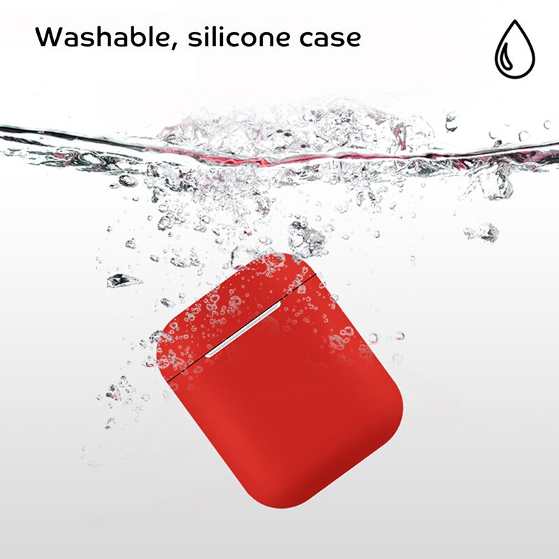 Silikonowe Etui do AirPods 1 & 2 - Luksusowe Ochronne Pokrowce