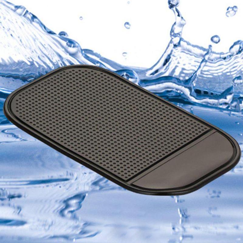 Car Non-slip Silicone Sticky Gel Pad Round Mat Holder Waterproof Phone Silicone Silicone Dashboard Magic Anti-skid P5U2