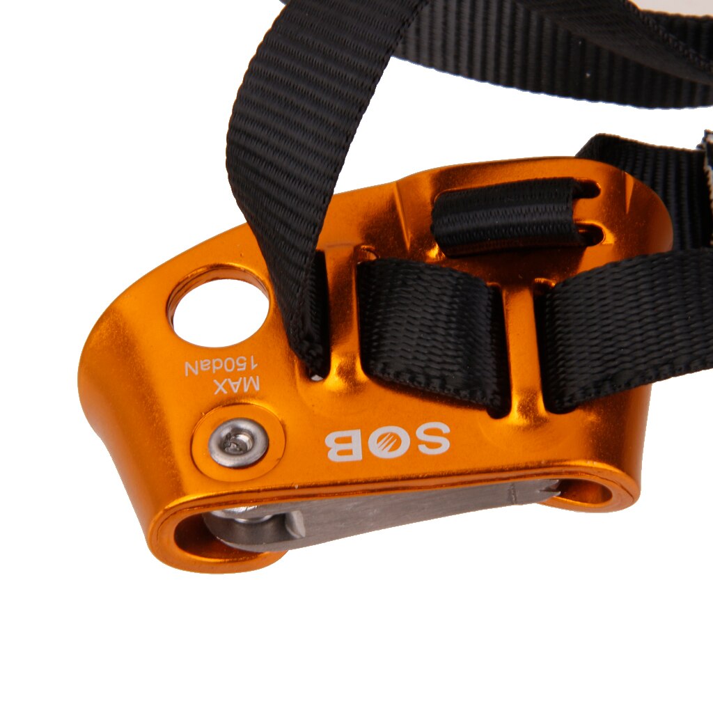 Professionelle Bergsteigen Abseilen Klettern Rechts Oder Links Fuß Ascenders Ausrüstung Outdoor Schutzhülle Zubehör
