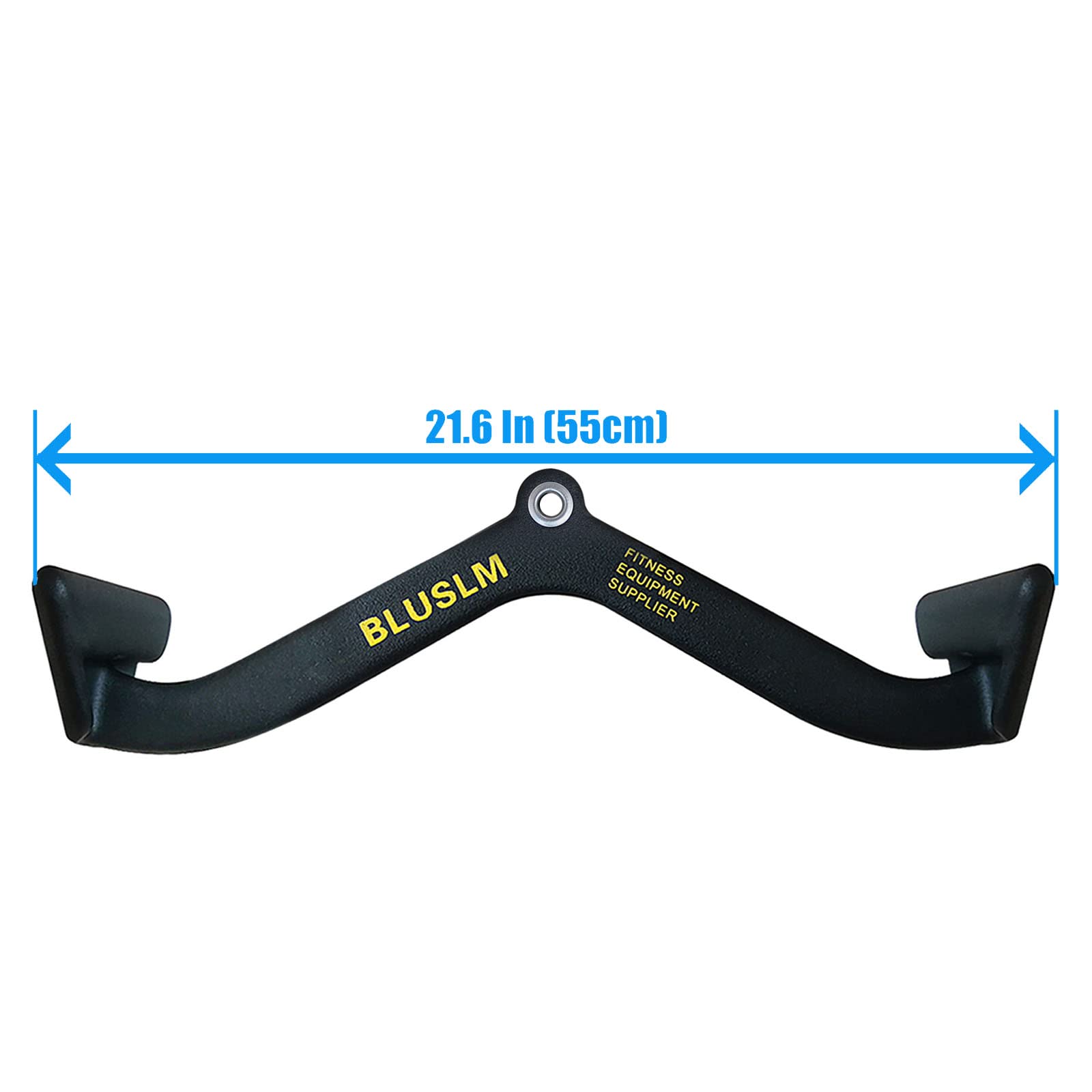 Gym Fitness Grip Home Workout Pull Back Handles For Lat Machine With Mid Row Seated Row Machine V-Grip Back Muscle Exercise Bars: Brown