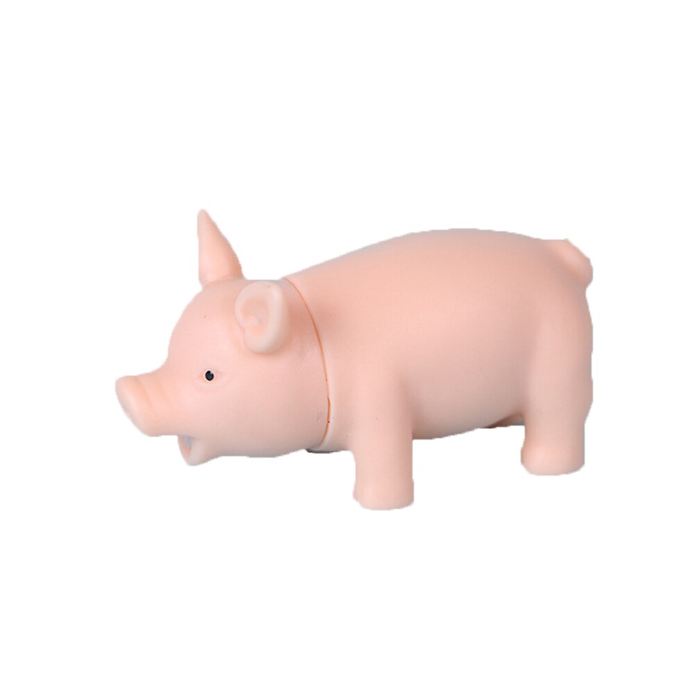 Funny Pig Squeeze Squeaky Sound Squeaker Adult Kids Vent Decompression Toy