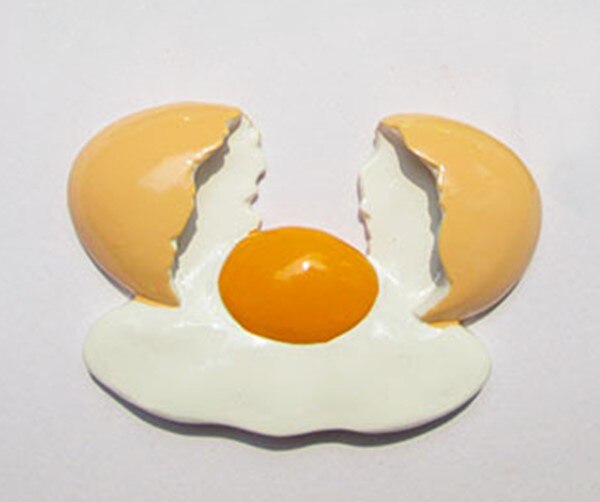 Europeo Uova Formaggio di Latte Colazione pasta Magnetica 3D Frigorifero Russo Magneti Magnete Del Frigorifero Precoce bambino di Istruzione: E