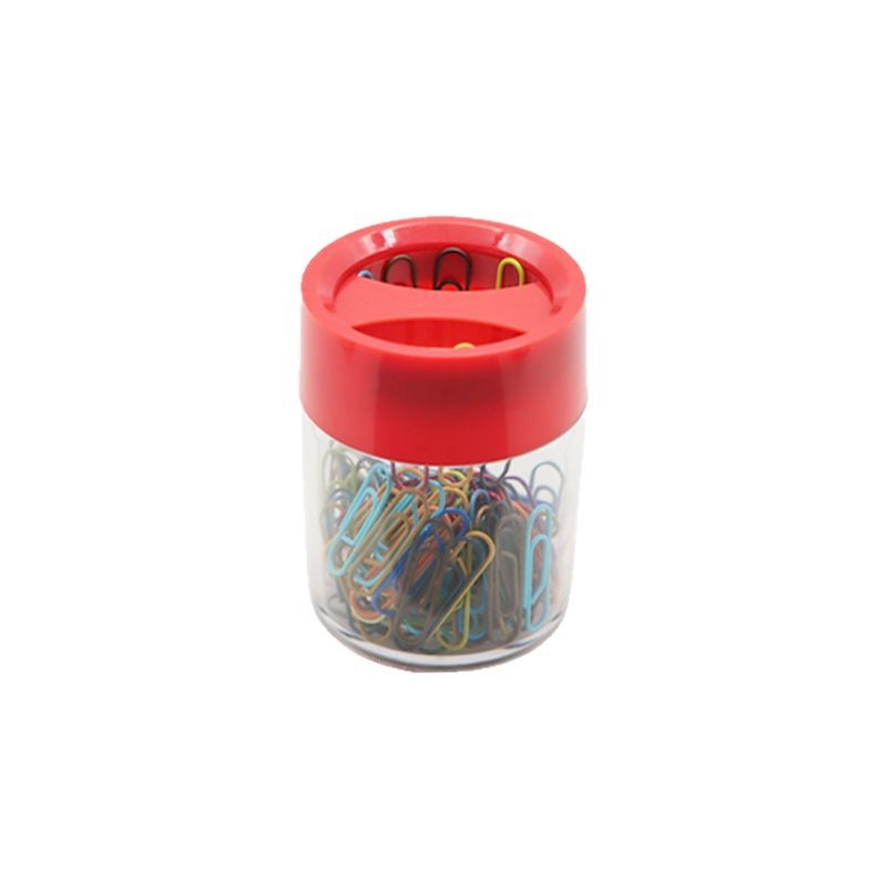 Paperclips Box For Office Clips Metal Paper Clip Holder Desk Clips Holder Magnetic Clips Dispenser Clip Container Desk Organizer
