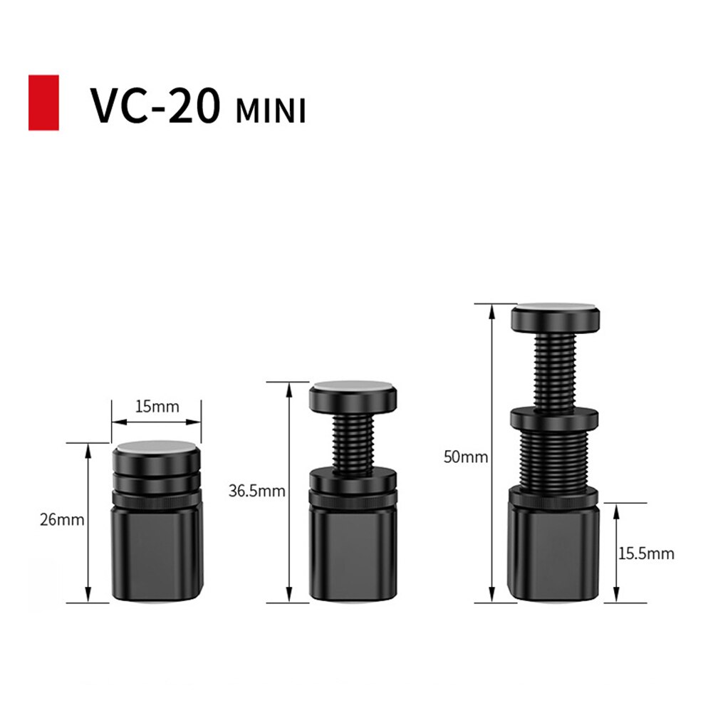 MINI Aluminum Screw Bracket Graphics Card Support Frame Video Card Telescopic Rotating Bracket for ITX + MATX PC Chassis