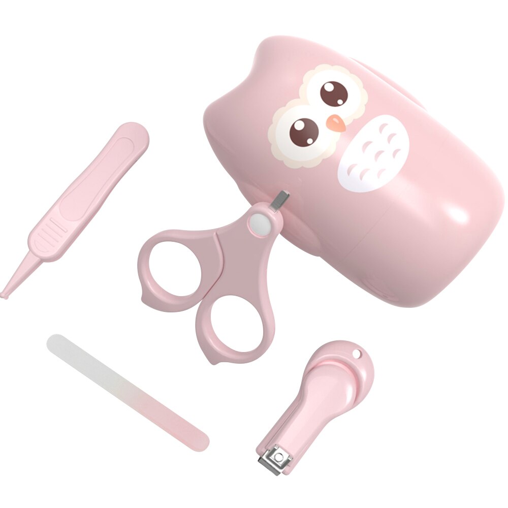 Baby Nagelknipper Set Met Opbergdoos Pasgeboren Nagelknipper Schaar Bestand Pincet Zuigeling Nail Care Set Baby Care Set gezondheidszorg