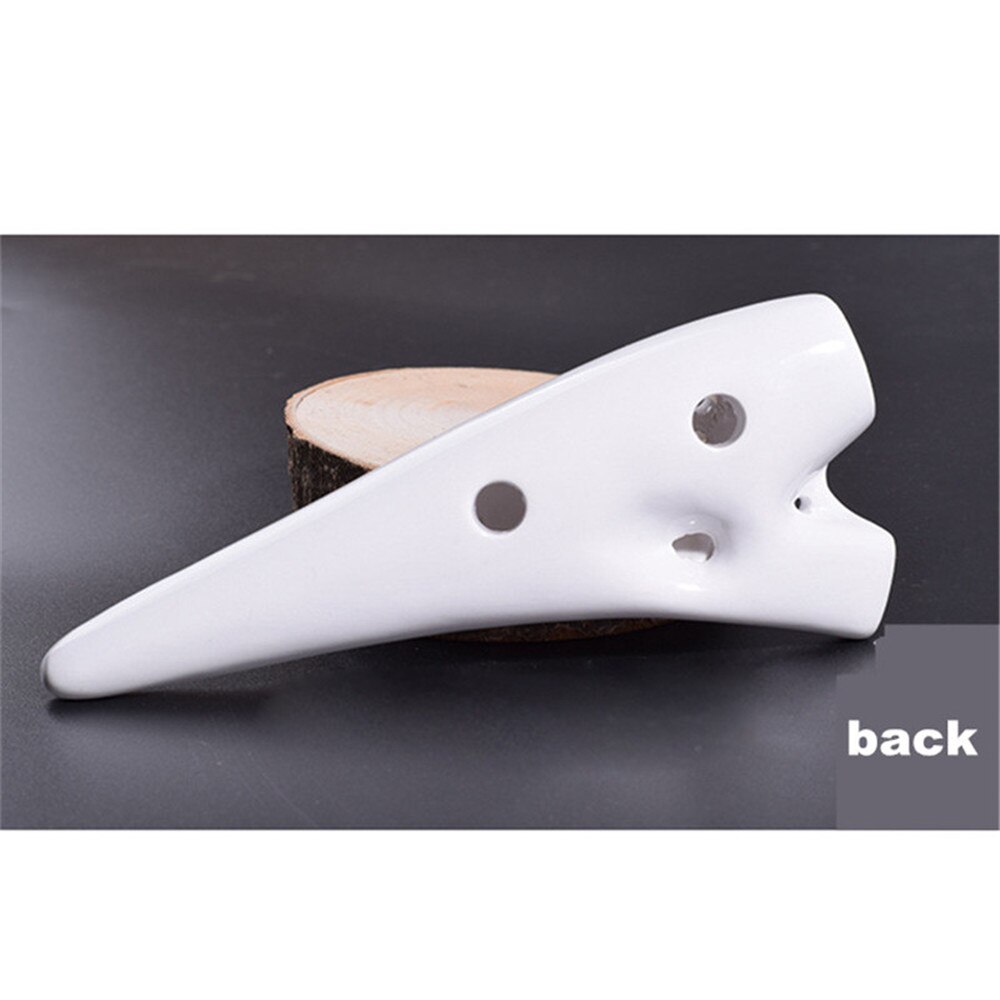 Small Ocarina 12-hole Treble C-tone Porcelain Desselda Legend Time Whistle Submarine Modeling Mini Wind Instrument