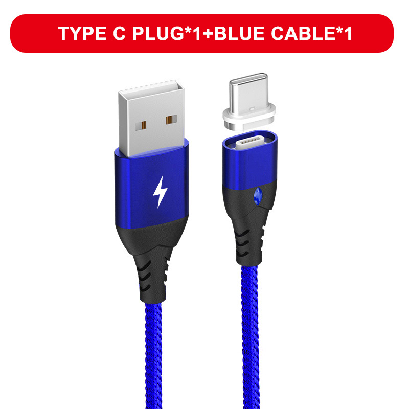 Oppselve Micro USB Charging Phone Android Data Cable Magnetic Fast Cable For iPhone Xiaomi Huawei Mobile Magnet Charger Wire 3A: green / 1m