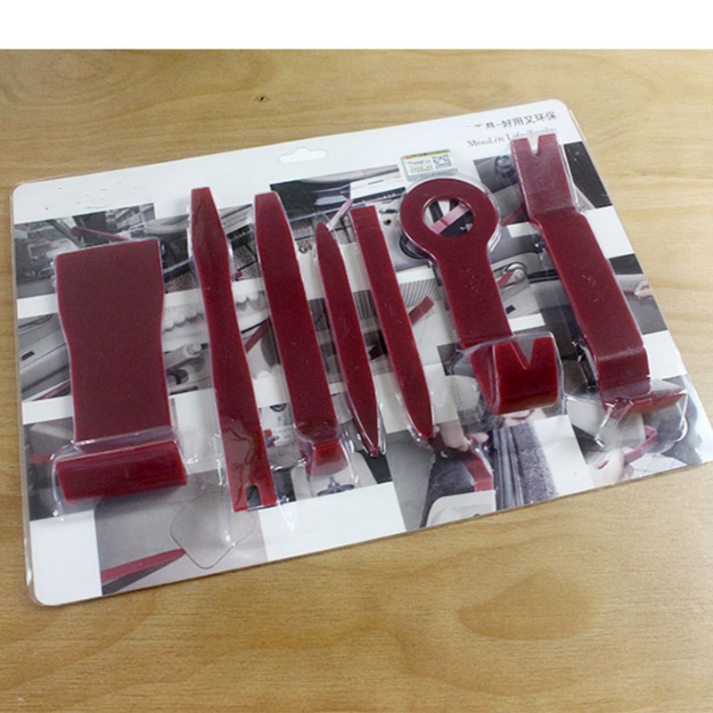 Narzędzia robić demontażu naprawy samochodów Modyfikacja demontażu audio Klipsy robić paneli drzwi wewnętrznych Nawigacja Podważ Deska Zestaw narzędzi Zestaw narzędzi: zielony