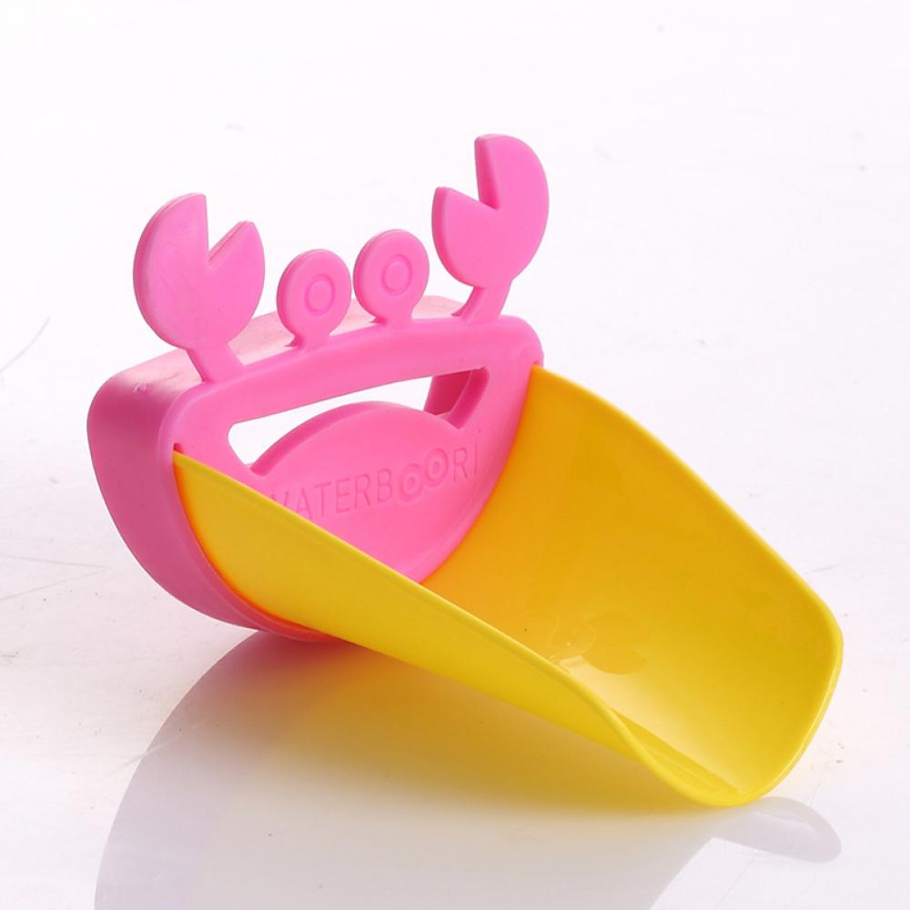 1Pcs Cute Animal Duck Elephant Dolphin Shape Water Faucet Extension Water Tap Extender For Kids Children Hand Washing Bathroom: 4