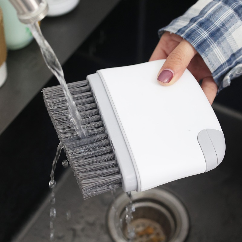 Multifunctional Cleaning Brush Window Frame Door Frame Cleaning Brush Hand-held Crevice Cleaner Resistant Track Cleaning Tools