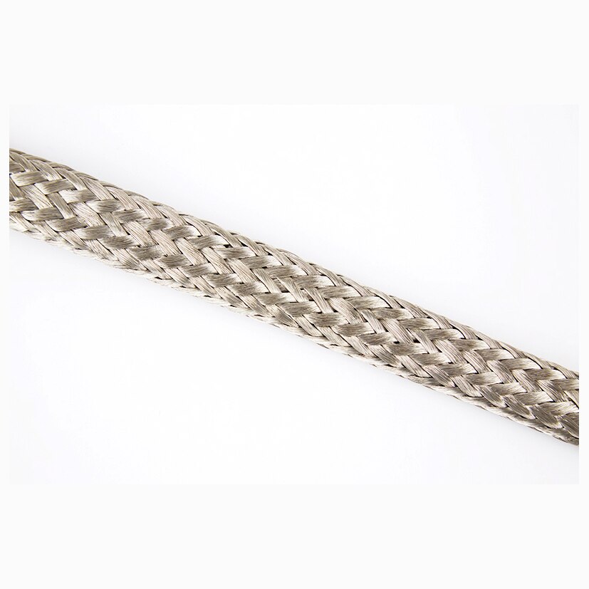 Connexion souple de câble plat tressé en cuivre