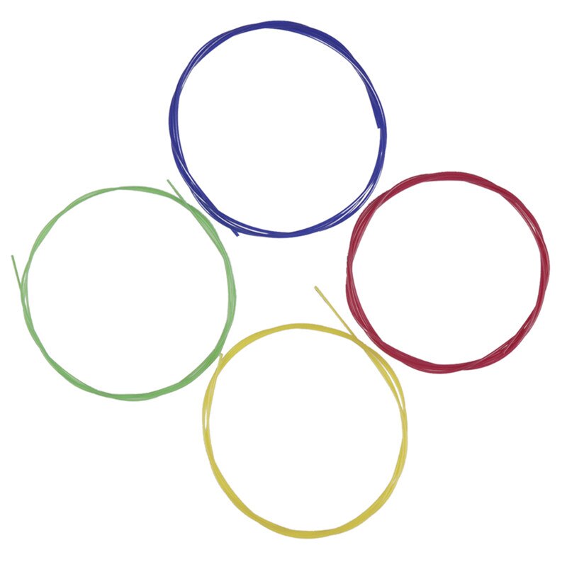 4pcs Rainbow Colorful Ukulele Strings Hawaii Guitar Musical Instrument Accessories