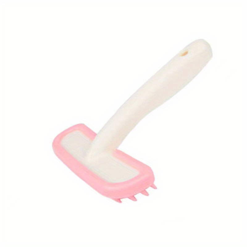 Peigne d'épilation de Massage détachable pour lapin, Chinchilla, chat et marmotte, fournitures de toilettage, brosse pour animaux de compagnie, 1 pièce: Brun foncé