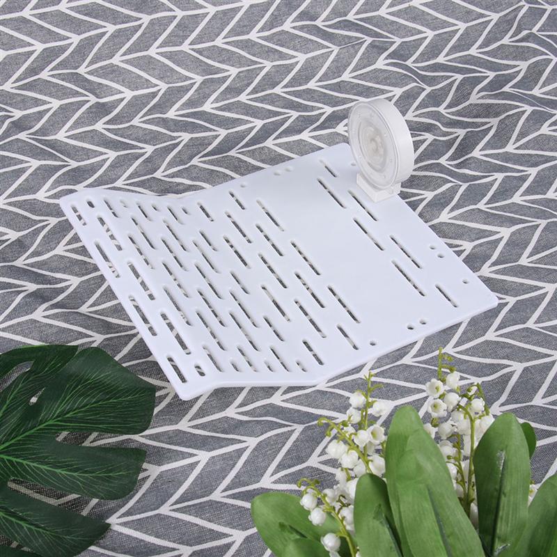 Plastic Turtle Climb Platform Suction Turtle Back Bask Platform for Pet Turtle Tank Shelf Ramp Aquarium Reptiles Basking Island