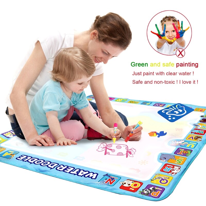 Early Educational Water Color Mat DIY Premium Soft Pad for Toddlers Early Education Supplies