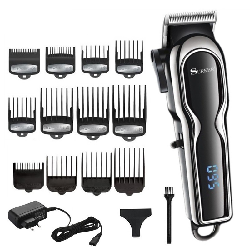 cordless Powerful hair clipper hair trimmer for men electric hair cutter hair cutting machine haircut adjustable