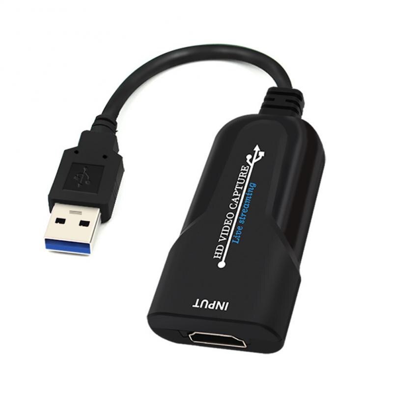 HDMI Cable to USB 3.0 Video Capture Card Game Capture Card 1080P 60fps Recording Reliable For Live Broadcasts Video Recording: Default Title