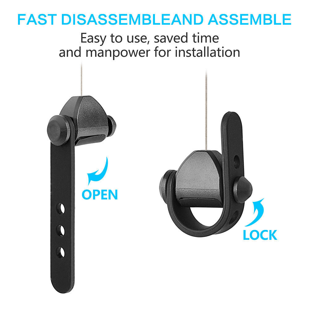 Vr Retractable Cable Management System,Virtual Reality Wire Cord Ceiling Management Accessories For HTC Vive/Oculus Rift S/PS VR