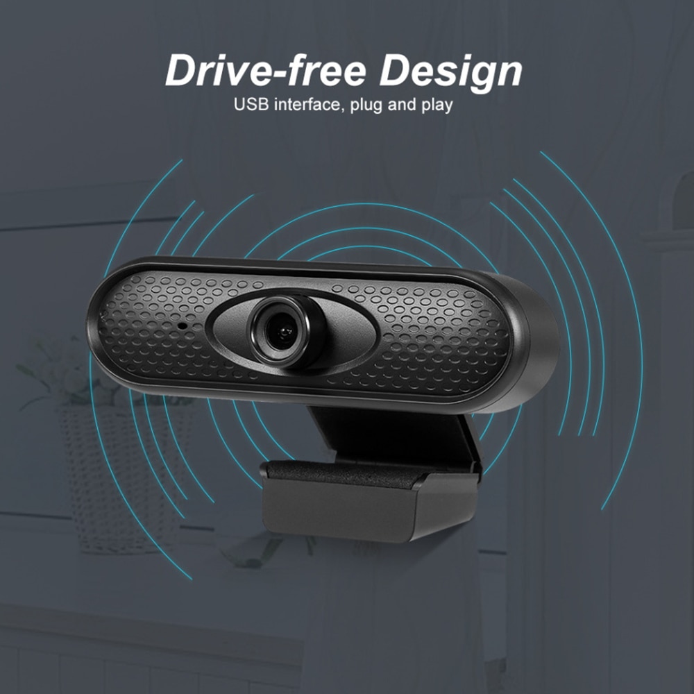 Computer Pc Webcam Met Microfoon 1080P Fhd Usb Drive-Gratis Autofocus Voor Windows Live Broadcast Video Conferentie werk Webcam