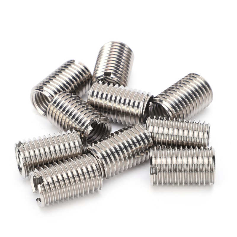 Thread Inserts Stainless Steel Thread Reducing Nut Effective Male Female Thread Reducing Nut for Automobiles Steam Turbines