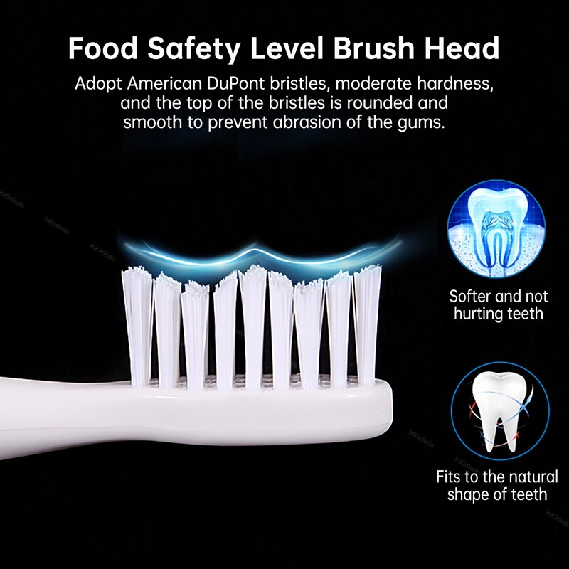 Electric Toothbrush Battery Power Washable Whitening Relax Teeth Brush Ultrasonic Electric Toothbruth USB Rechargeable Adult