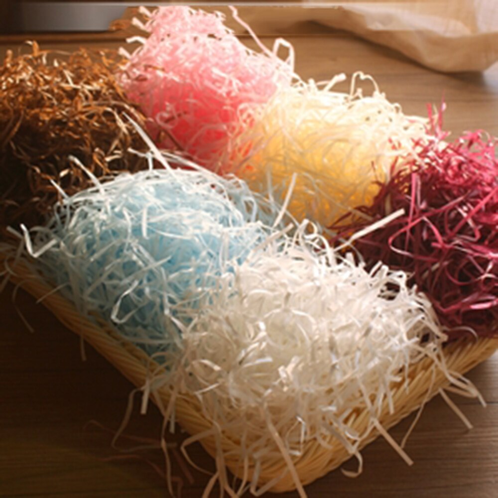 Diy Papier Raffia Papiersnippers Confetti Candy Bruiloft Verjaardag Christmas Party Box Vulmateriaal Decoratie