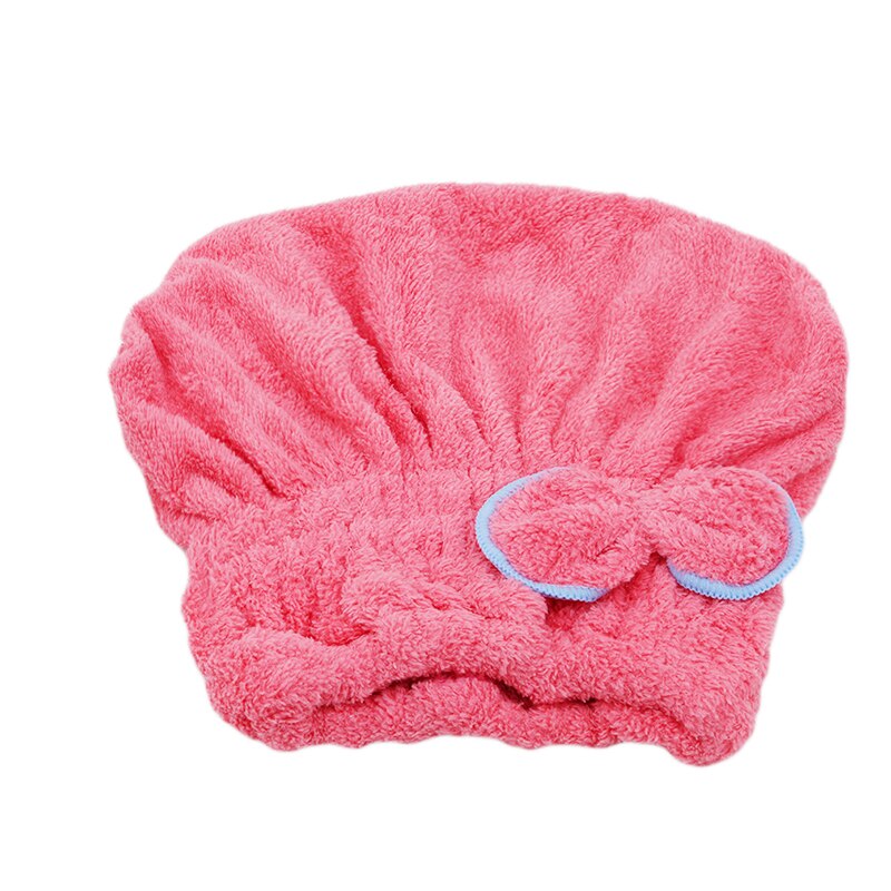 1 Pza gorra de baño para la ducha de microfibra turbante toalla banda elástica gorro de baño gorro para spa bonitos sombreros de ducha protectores para el cabello accesorios de baño