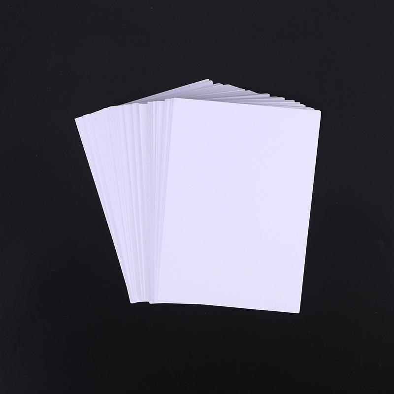 100 Sheets Watercolor Paper Bulk, 200 GSM Cotton Cold Press White Paper 5 X 7 Inch Perfect For Kids Students Artists