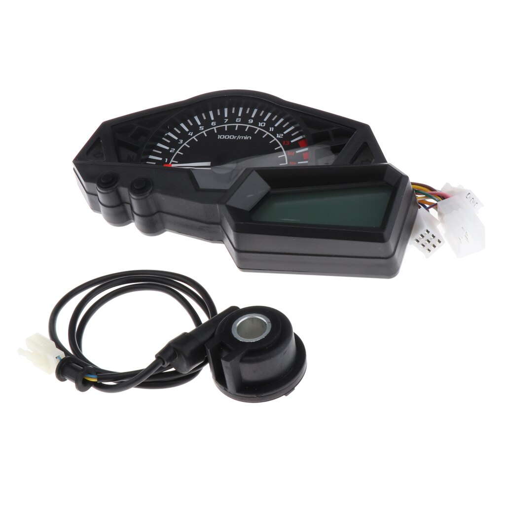 Plastic Anti UV LCD Odometer Speedometer For Kawasaki Ninja 300