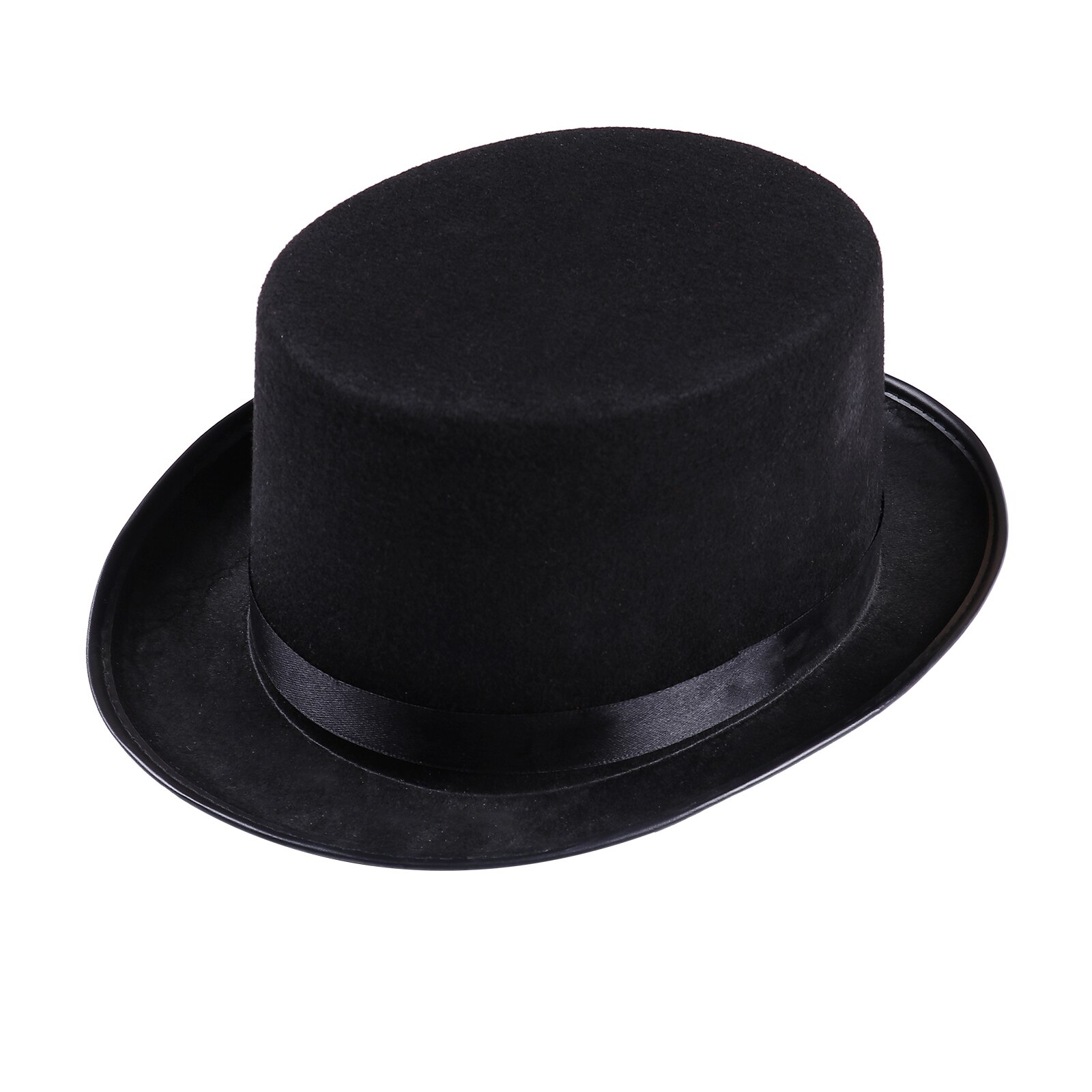 freundlicher Jungen Mädchen Zauberer Kostüm Rolle Spielen Halloween Karneval Party Zauberer Kleid hoch oben Hütte Kap Zauberstab und Weiß handschuhe