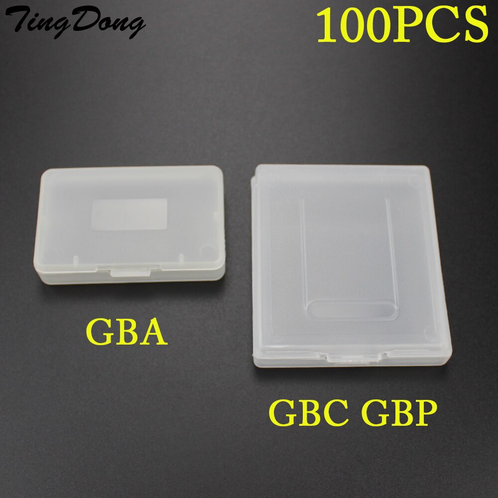 TingDong Game Cartridge Plastic Gevallen Spelkaarten Opbergdoos Voor GameBoy Pocket Voor GBA GBC GBP Protector Houder Cover Shell