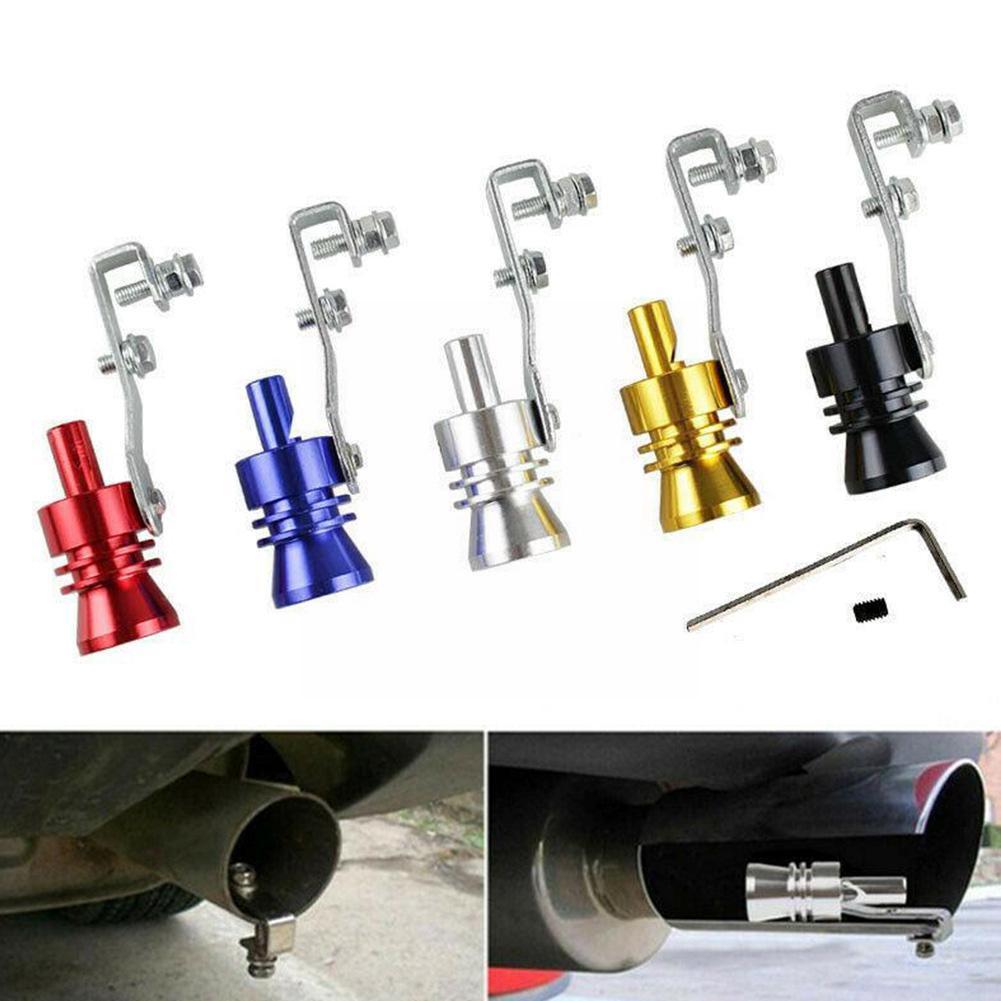 Silbato de sonido Turbo para coche, dispositivo Simulador de sonido, silenciador de escape, tubo Turbo Universal, 1 unidad