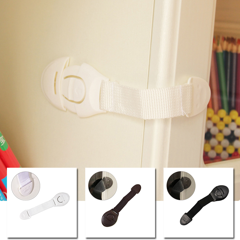 Kind Veiligheid Kabinet Lock Baby Proof Beveiliging Protector Lade Deur Kast Wc Slot Plastic Bescherming Beschermende Product