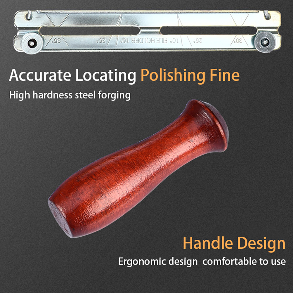 Chainsaw Sharpening File Filing Kit Chain Sharpen Gauge Saw Files Tool Set