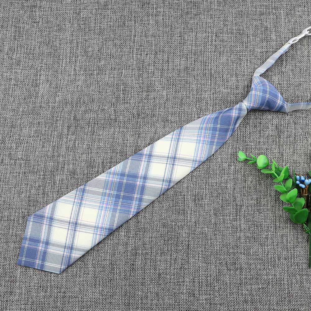 Uniforme paresseux, cravate, Plaid coloré rayé, motif papillon élastique, pour femmes, garçons et filles, accessoire de cravate mignon: 13