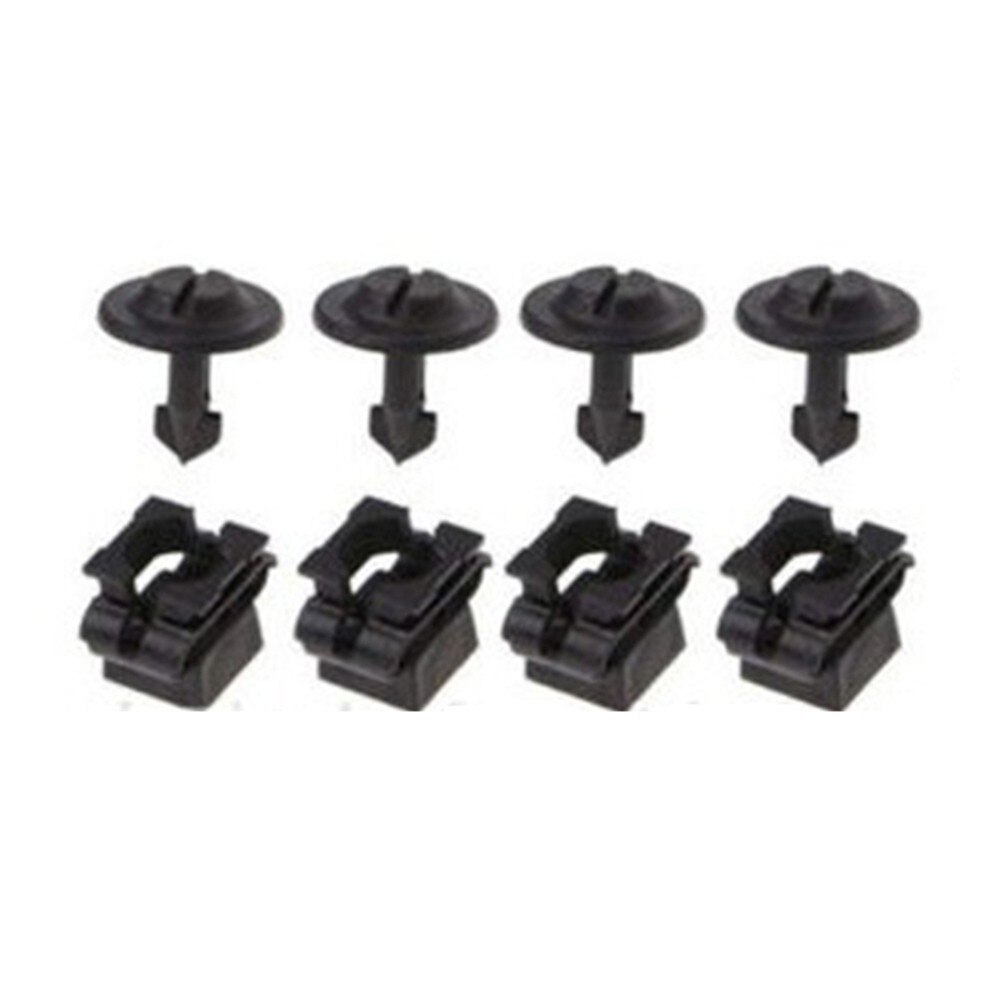 Kit 60 Clip Fissaggio Sottoscocca Auto – 5 Tipi – Per Copertura Inferiore Motore E Paraurti