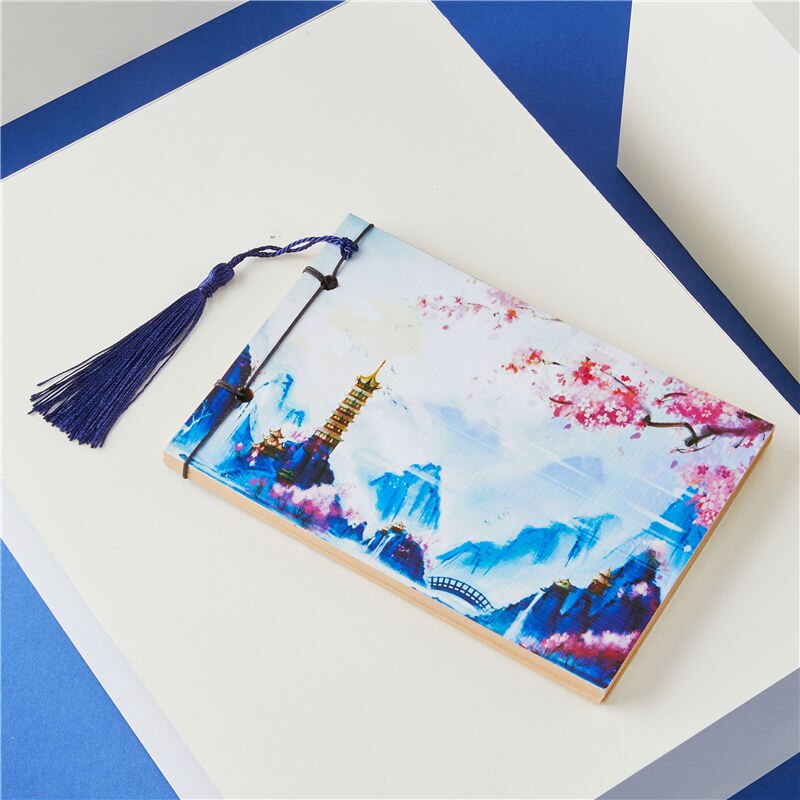 Bullet Journal Notebook Weekly Planner Stationery Store School Chinese Style Tassel Retro Handmade Sketchbooks Notepad 016007: 8