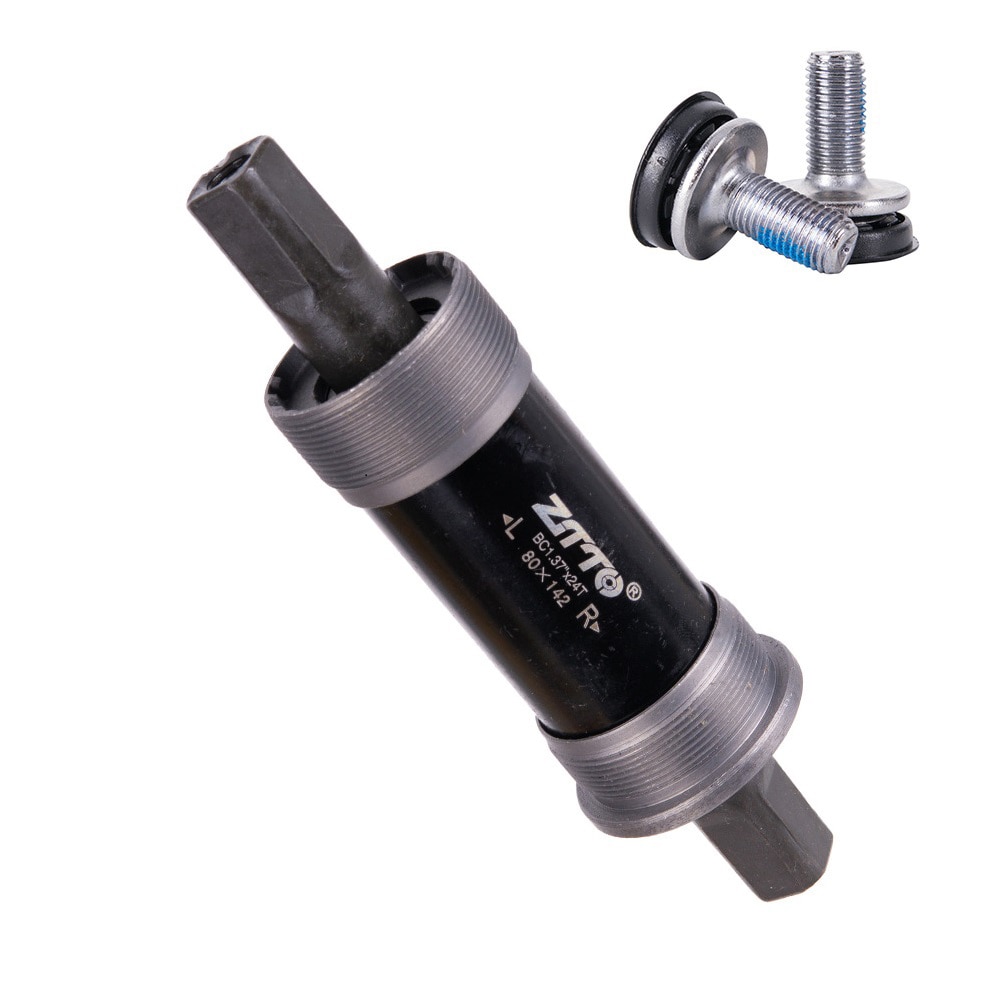 Bicycle Square Tapered Bottom Bracket BSA 80x142 100x155 100x177 80mm 100mm Axis For Quare Hole For Fat Snow Bike