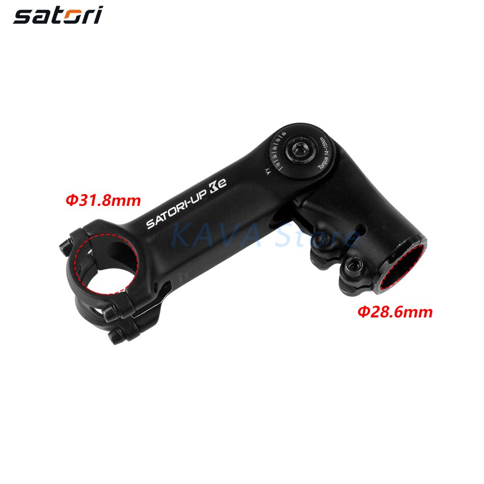 SATORI UP3e Adjustable Increase height Bicycle Stem Riser 31.8mm*110mm UP2 Mountain XC City folding E-Bike Alloy Accessories