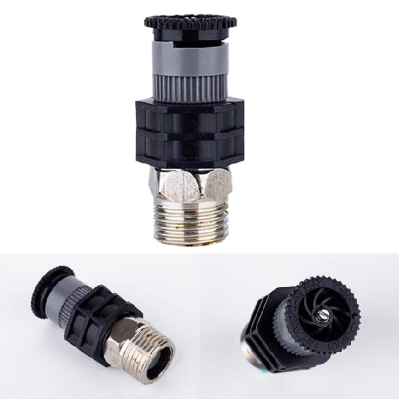0-360 Degree Water Irrigation Sprinkler Head Adjustable Garden Atomizing Nozzle