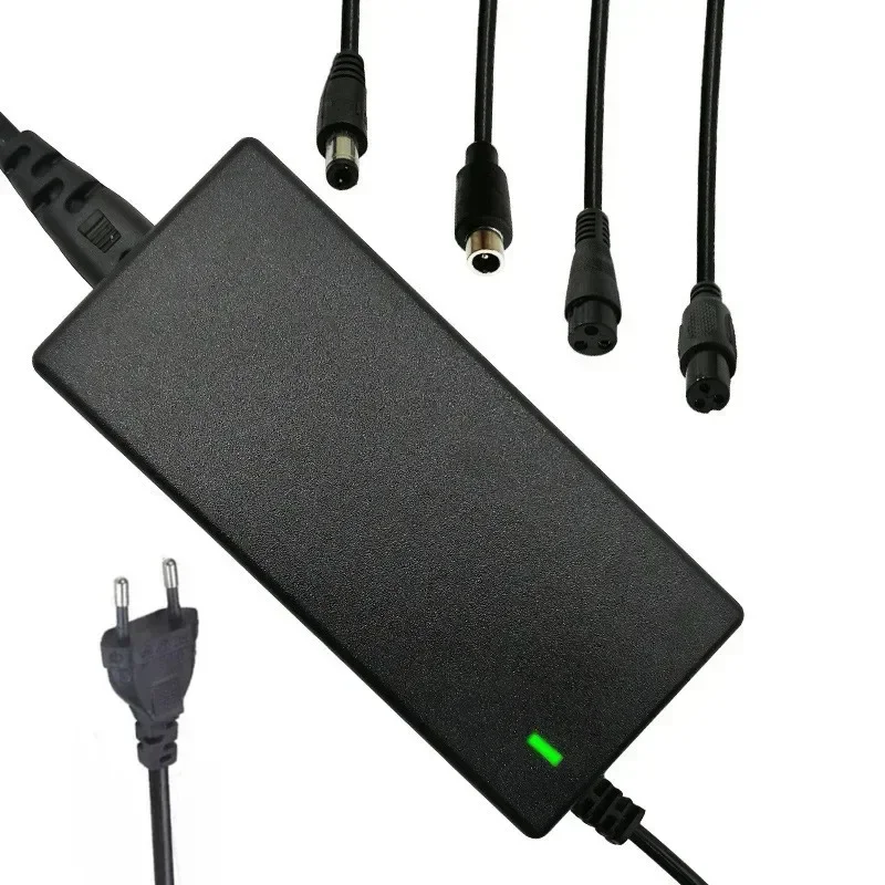 54.6V 2A Lithium Ebike Batterijlader 48V 13S Li-ion Batterijlader DC/Pack 3-pins Socket/Connector