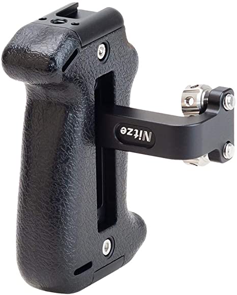 Nitze PA22-D PA22-E PA22-G3-8 PA22-G1-4 Adjustable Plastic Side Handle Grip for Camera Cage Shoulder Mount Support